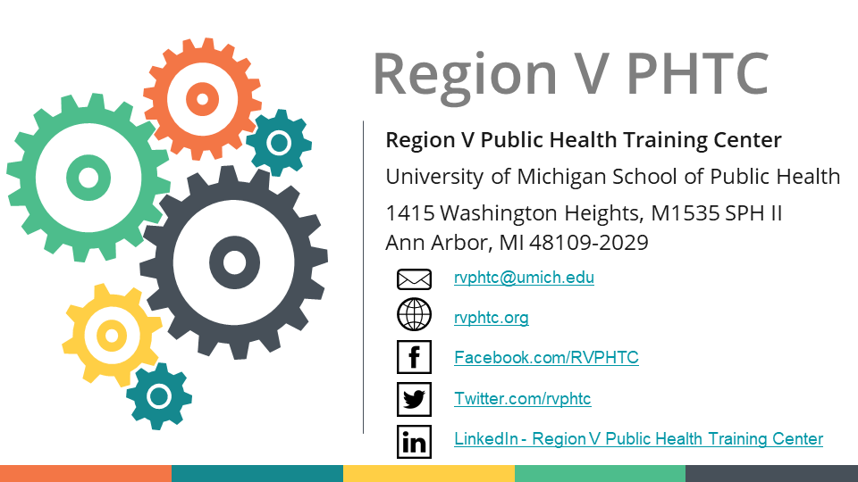 Region V Public Health Training Center at the University of Michigan School of Public Health